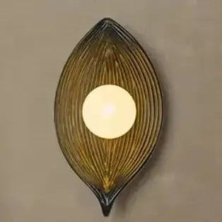 Applique feuille en résine