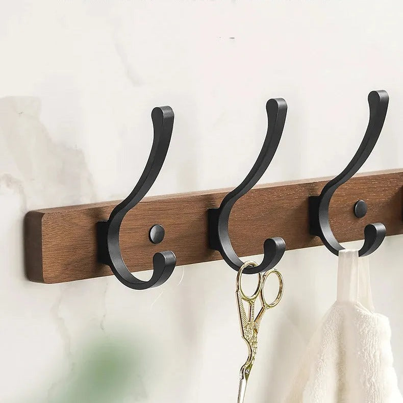 Patère murale en bois